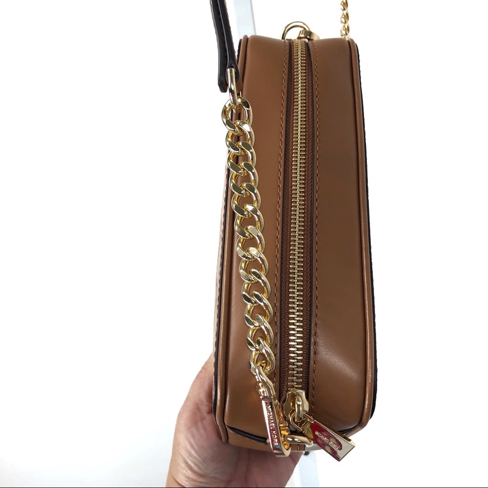 Michael Kors leather crossbody bag brown - Picture 4 of 8